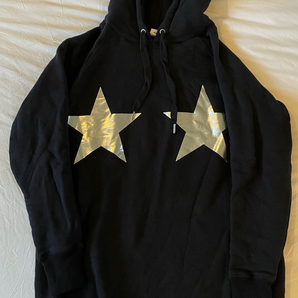 Good American Hoodie - Stars / Stripes - Never Worn - Size 0/1 🤩